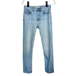 Everlane Boy Friend Jeans Light Wash Cotton Blend Size 25
